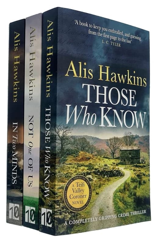 Alis Hawkins 3 Books Collection Set (Those Who Know, In Two Minds, Not One Of Us) Alis Hawkins Books
