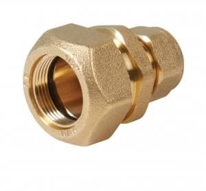 Wickes Lead to Copper Coupling - 1/2in x 15mm