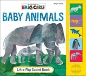 world of eric carle baby animals lift the flap sound book pi kids
