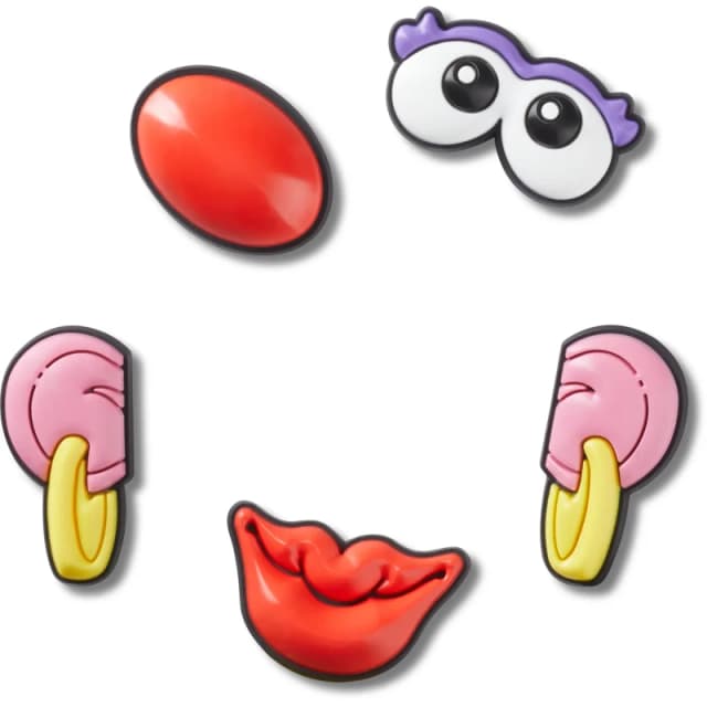 Crocs Jibbitz Crocs Mrs Potato Head (x5) Multicolore Unisex TU