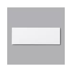 Matt White Wall Tile 10 x 30cm - Metro