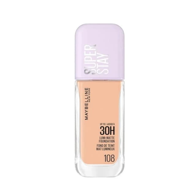 Maybelline Super Stay up to 30H Lumi-Matte Foundation 35ml (Various Shades) - 108