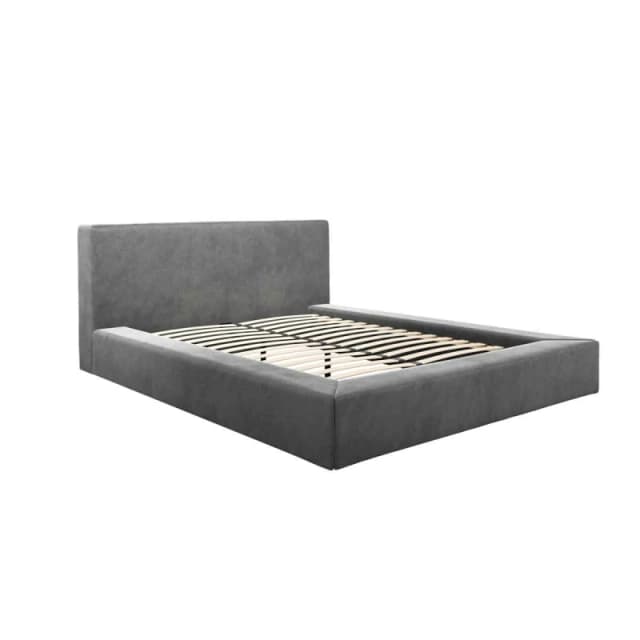 LPD Furniture Soho Dapple Grey King Size Bed, Grey SOHDAG5.0*
