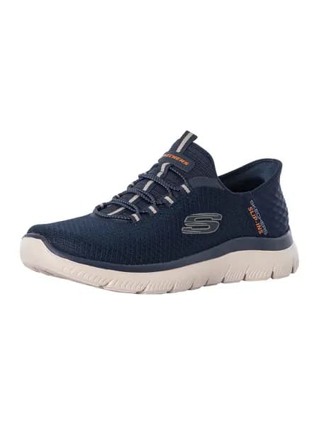 Skechers Summits High Range Wide Fit Trainers Navy 6 UK
