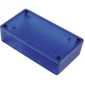 Hammond Electronics 1591XXATBU 1591XXATBU Universal enclosure 100 x 51 x 25 Acrylonitrile butadiene styrene Blue (transparent)