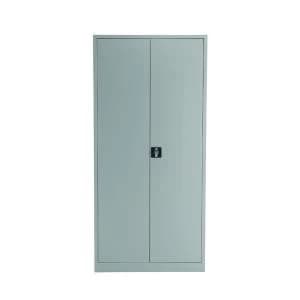Talos Double Door Stationery Cupboard 1950 Grey KF78756