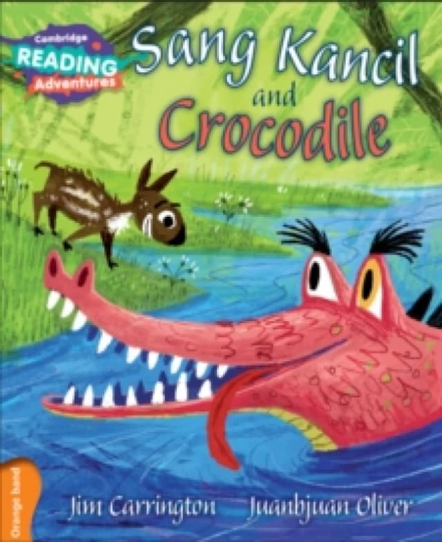 Sang Kancil and Crocodile Orange Band by Jim Carrington Book
