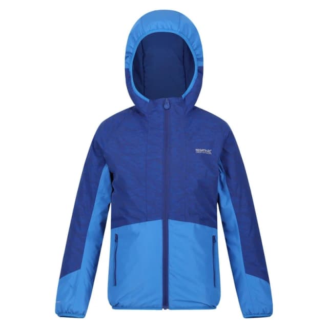 Regatta Boys Volcanics VII Padded Waterproof Jacket 3-4 Years - Chest 55-57cm (Height 98-104cm) NwRyl/StrBlu RKP268B-JPN-3