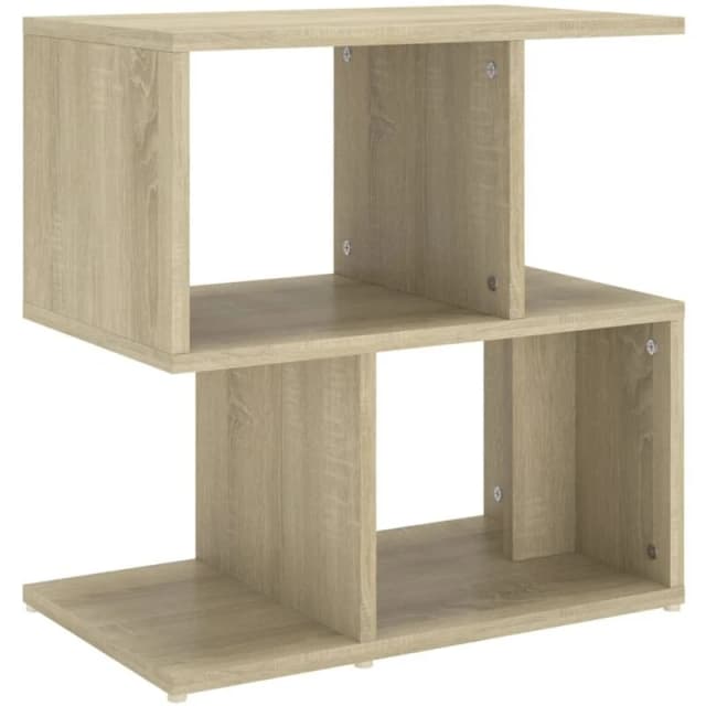 VIDAXL Bedside Cabinet Sonoma Oak 50x30x51.5cm Engineered Wood Vidaxl 8720286558768