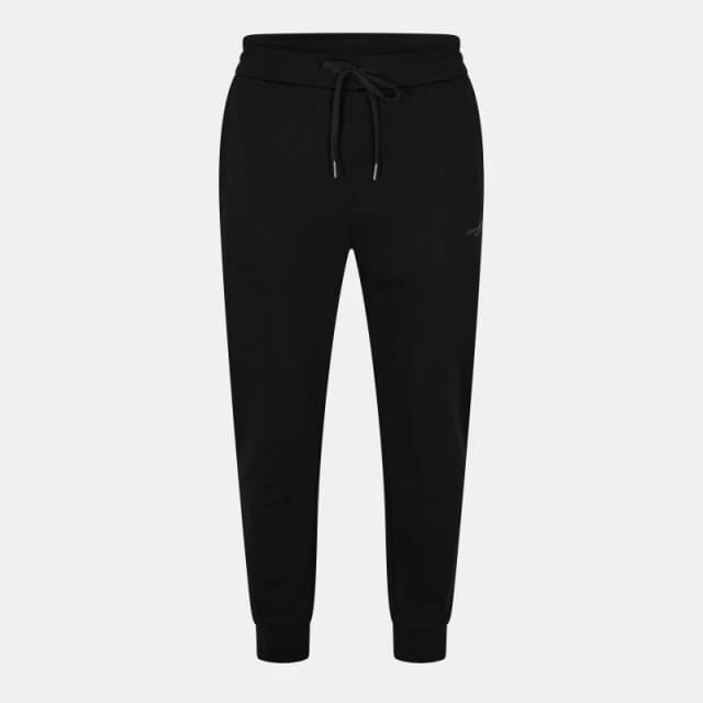 Armani Exchange Mens Closed Hem Fleece Joggers Black UC001 male L