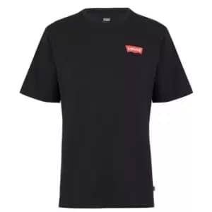 Levis Levis Short Sleeve Relaxed T-Shirt Mens - Black