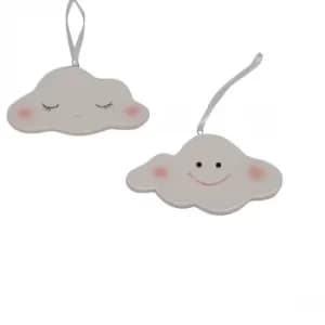 Smiling Porcelain Clouds (One Random Supplied) by Heaven Sends
