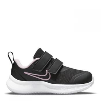 Nike Star Runner 3 Baby/Toddler Trainers - Black/Grey/Pink