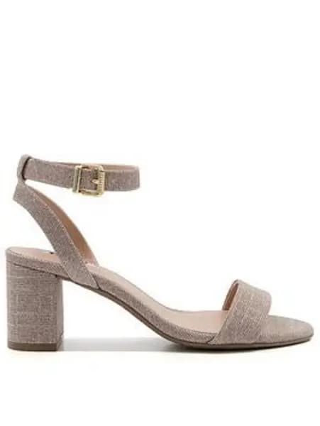Dune London Meye Mid Heel - Rose Gold Bright Gold W17FG Female 4,5,6,7,8