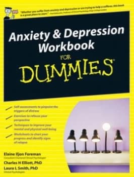 Anxiety and Depression Workbook for Dummies by Elaine Iljon Foreman Paperback