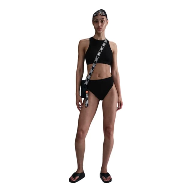 Nike Womens 1 Piece swimsuit Nike Elevated Essential Noir Female S NESSF269-001