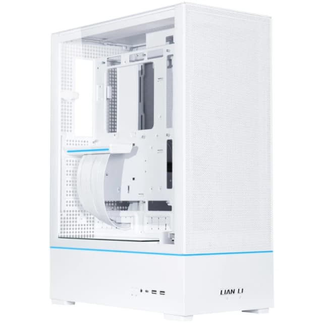 Lian Li SUP-01 Small Form Factor Vertical Mesh Gaming Case - White
