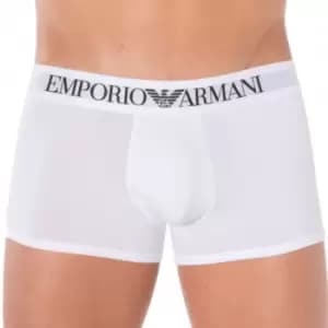 Emporio Armani Stretch Cotton Boxer - White S