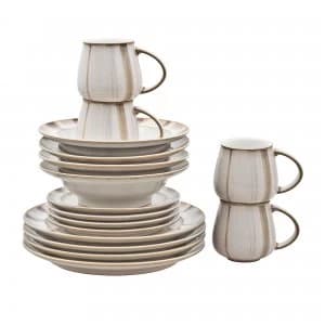 Denby Truffle Layers 16 Piece Tableware Set