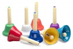 A Star 8 Note Handbell Set