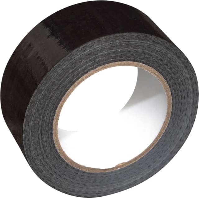 50m - 48mm Duck Duct Cloth Waterproof Gaffer Gaffa Tape - Black ELV-749974 Gaffer Tape