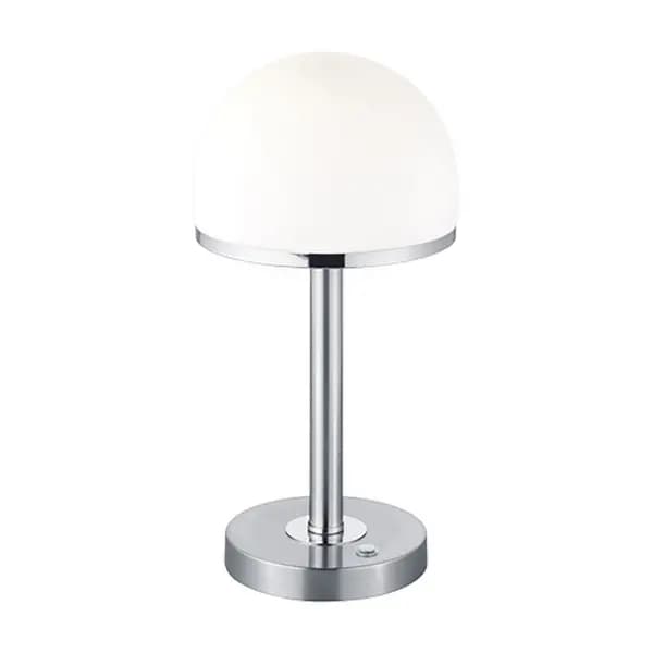 Berlin Modern Globe Table Lamp Nickel Matt 3000K