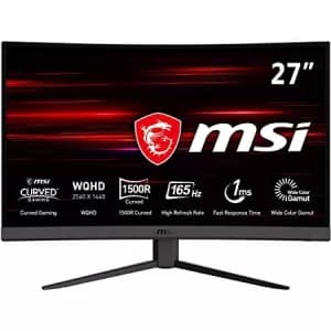 MSI Optix 27" G27CQ4 Quad HD Curved LED Gaming Monitor