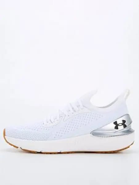 Under Armour Mens Running Shift Trainers - White Size 12, Men