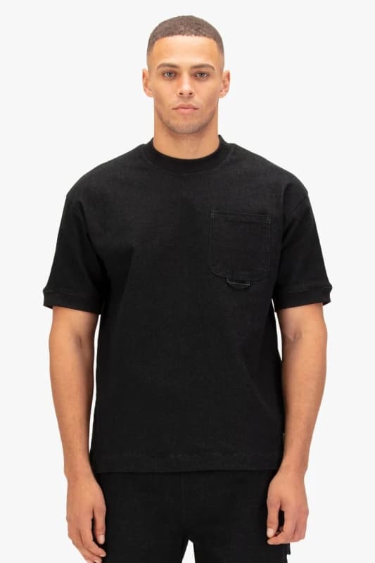 Luke 1977 Luke 1977 Men Dovetail Carpenter Oversized T-Shirt in Black Size: large Black L Male 5063494103645