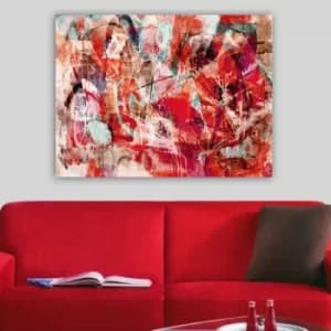 46234342_70100 Multicolor Decorative Canvas Painting