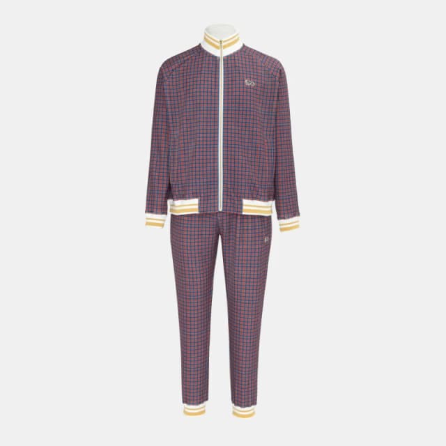 Lonsdale Gent Tracksuit Mens Red Check male S