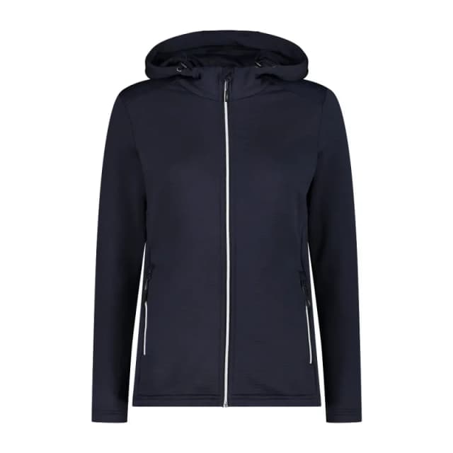 Womens hooded fleece CMP Bleu Female 2XL