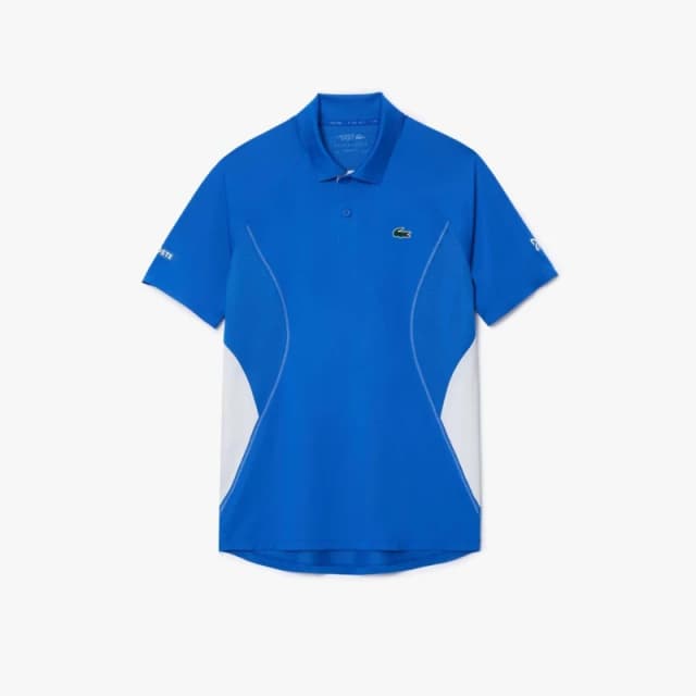 Lacoste Tennis x Novak Djokovic Regular-Fit Polo Shirt Blue male XS