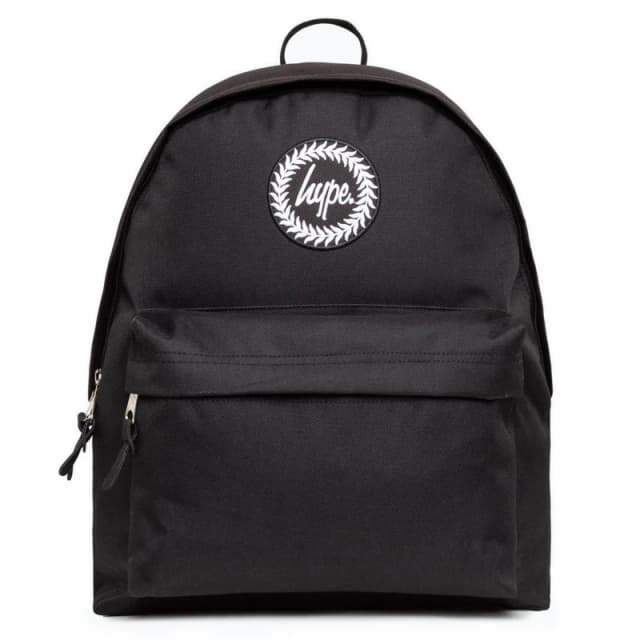 Hype Badge Backpack - Black One Size
