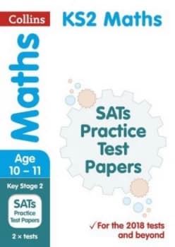 KS2 maths SATs practice test papers by Collins KS2