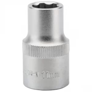 Draper Expert 9857 11mm 1/2" Square Drive 6pt Hi-torq Metric Socket