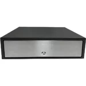 APG Cash Drawer ECD330 Cash Drawer Stainless Steel, Black ECD330-BLK-P-474