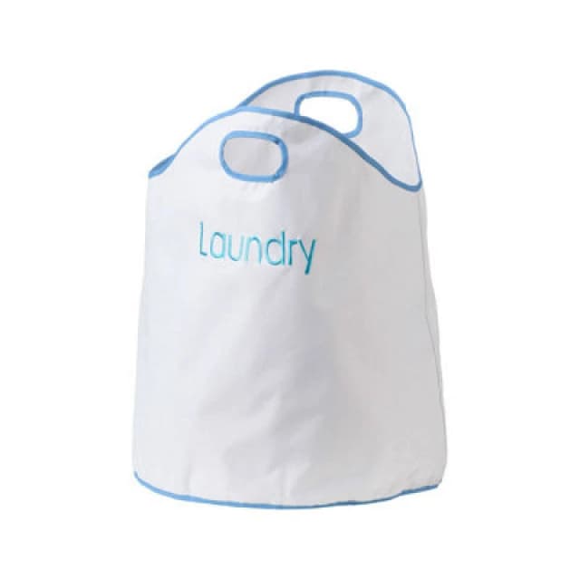 Premier Housewares Oxford Laundry Bag, Lightweight And Durable Blue