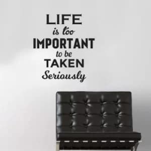 YS-13 Black Decorative Wall Sticker