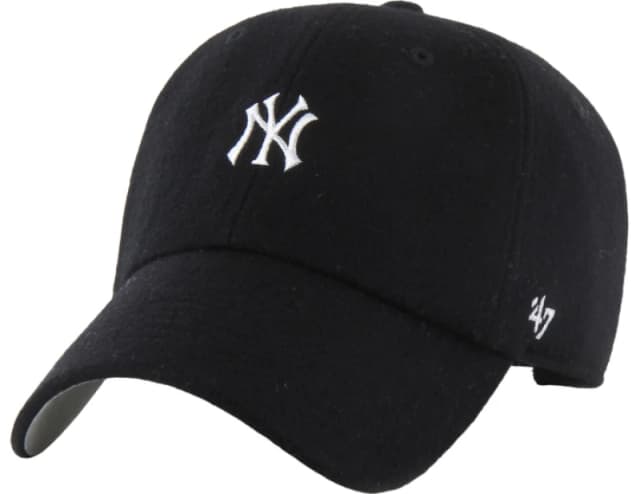 '47 Brand Mlb Premium Base Runner 47 Clean Up Cap Black OSFA