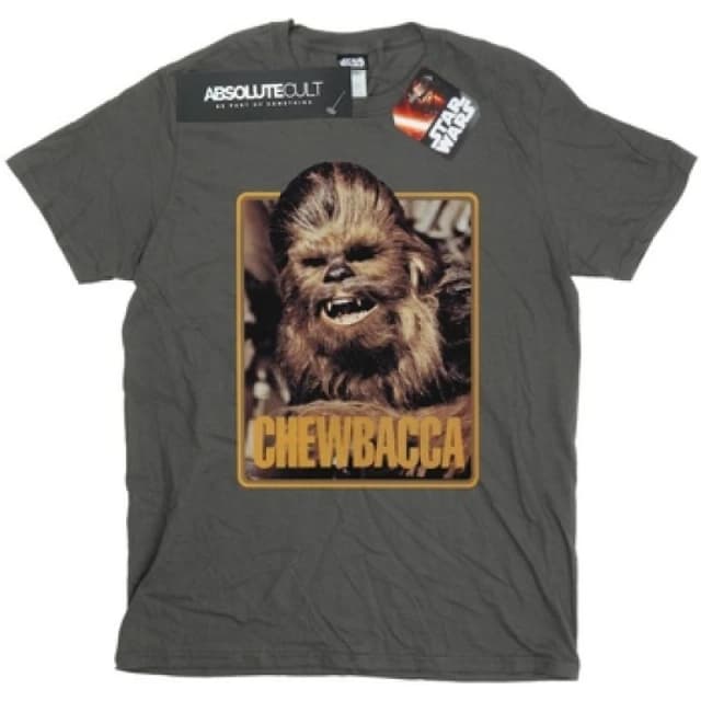 Star Wars Chewbacca Scream T-Shirt Charcoal male