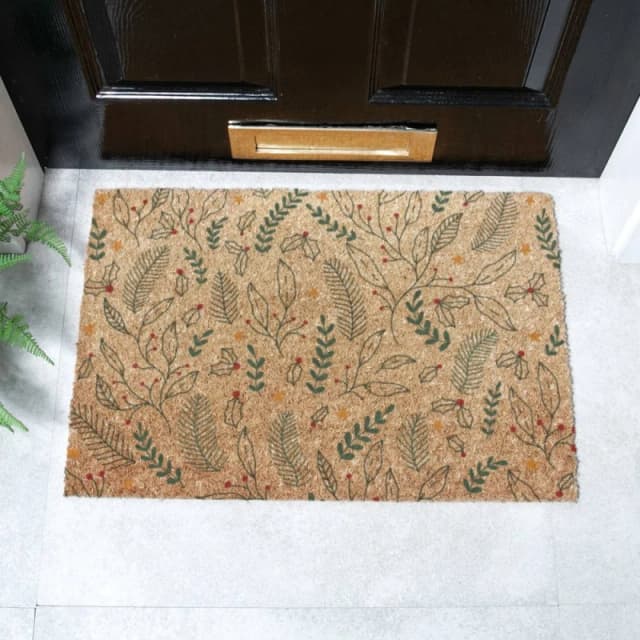 Artsy Mats Colour Winter Foliage Doormat, Brown 6040W-CLRWINTLE