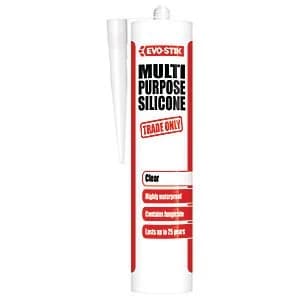 Evo-Stik Trade Only Multi Purpose Silicone - Clear 280ml