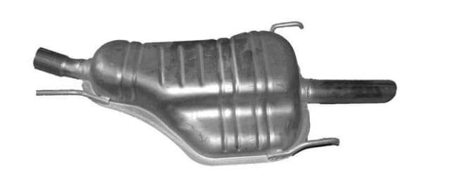 IZAWIT 21.093 Rear silencer End Silencer (3437)