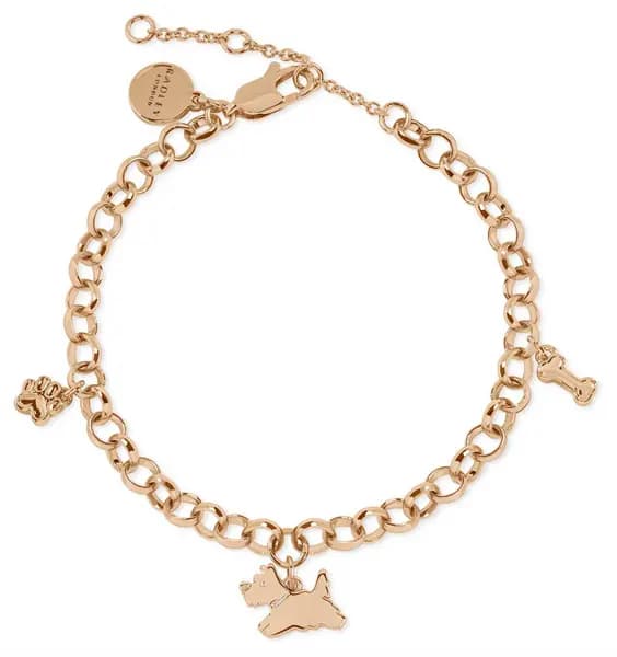 Radley RYJ3246S Charm Bracelet Rose Gold Plated Jewellery