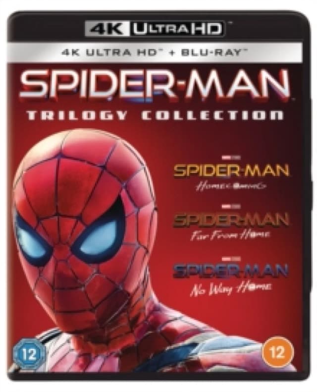 Spider-Man: Homecoming/Far from Home/No Way Home Bluray 5050630270729