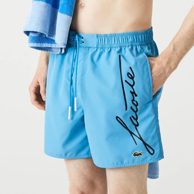 Lacoste Casual Swimming Shorts - Blue Blue M