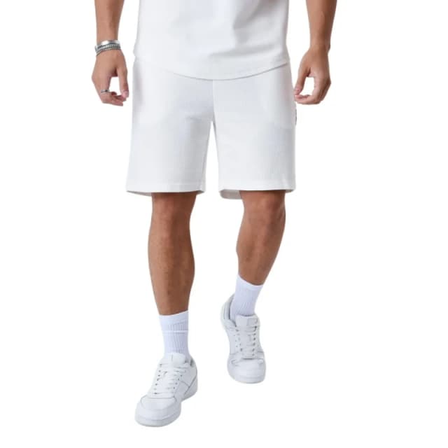 Project X Paris Plain textured shorts Project X Paris Blanc Male S