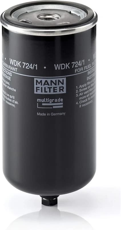 MANN-FILTER WDK 724/1 Fuel Filter Spin-on Filter, for high pressure levels Fuel filter (9)