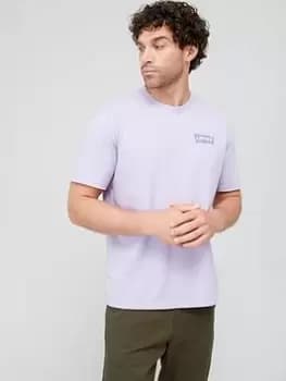 Levis Relaxed Fit Short Sleeve T-Shirt - Purple, Purple, Size XL, Men